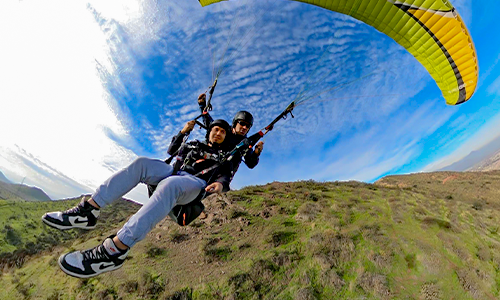 Parapente en Colina